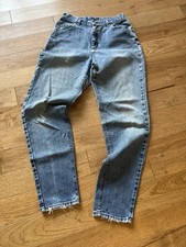 Vintage Lee High Rise Mom Jeans Women s Blue Denim USA Made 90s 28x32
