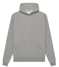 Oversized Fit Hoodie Men's Relaxed Pullover French Terry Sweatshirt