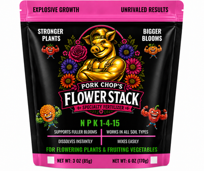 #ad Pork Chops Flower Stack Water Soluble Fertilizer 1 4 15 Bloom Booster Hydro Soil $29.99