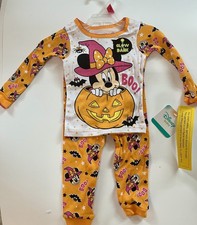 Disney Baby Orange Minnie Mouse Halloween Pajama NWT FLAT SHIPPING