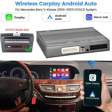 Wireless Carplay Android Auto Modul F&uuml;r Mercedes Benz S-Klasse 2006-2009 NTG3.0