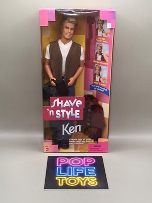 Vintage 1999 Mattel Barbie  Shave  n Style Ken  #23788 *NRFB*