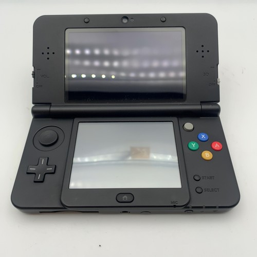 Nintendo New 3DS Console Japanese Ver. NTSC-J Black Good With Defect - Afbeelding 1 van 11
