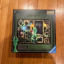 Ravensburger Disney Villainous Maleficent Jigsaw Puzzle Green 1000 Piece
