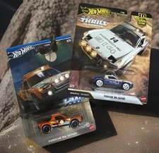 HOT WHEELS THRILL Climbers Porsche 914 Safari & 2024 HW SPEED Graphics LOT = 2️⃣
