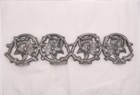 Discontinued 96-D "Passion Flower" Architectural Valance Replacement Panel