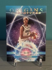 2024 Panini Origins WNBA #7 Angel Reese Prototypes Teal Parallel /49 Sky Rookie