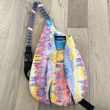 Kavu Multicolor Tie Dye Sling Crossbody Rope Bag