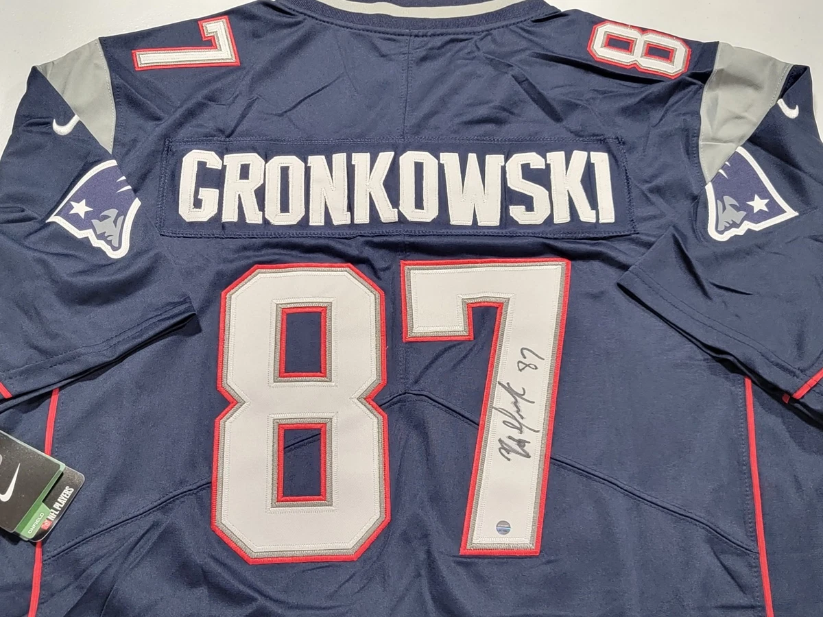 Rob Gronkowski New England Patriots NFL Original Autographed