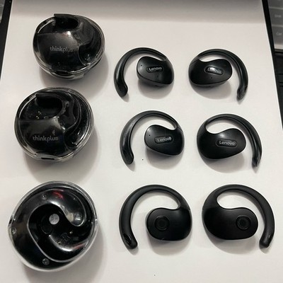 3-Wireless Bluetooth Headphones Over Ear, 2-Lenovo Thinkplus X15 + 1-OWS *READ*
