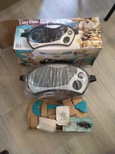 Easy Bake Ultimate Oven Black  Silver Baking Pan And Pan Tool Included Tested