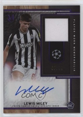 2023 Topps Museum Relics Amethyst 67/99 Lewis Miley #MAR-ML Rookie Auto RC 1e41