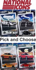Hot Wheels 2025 Silver Series National Icons -Choose from 4 different models