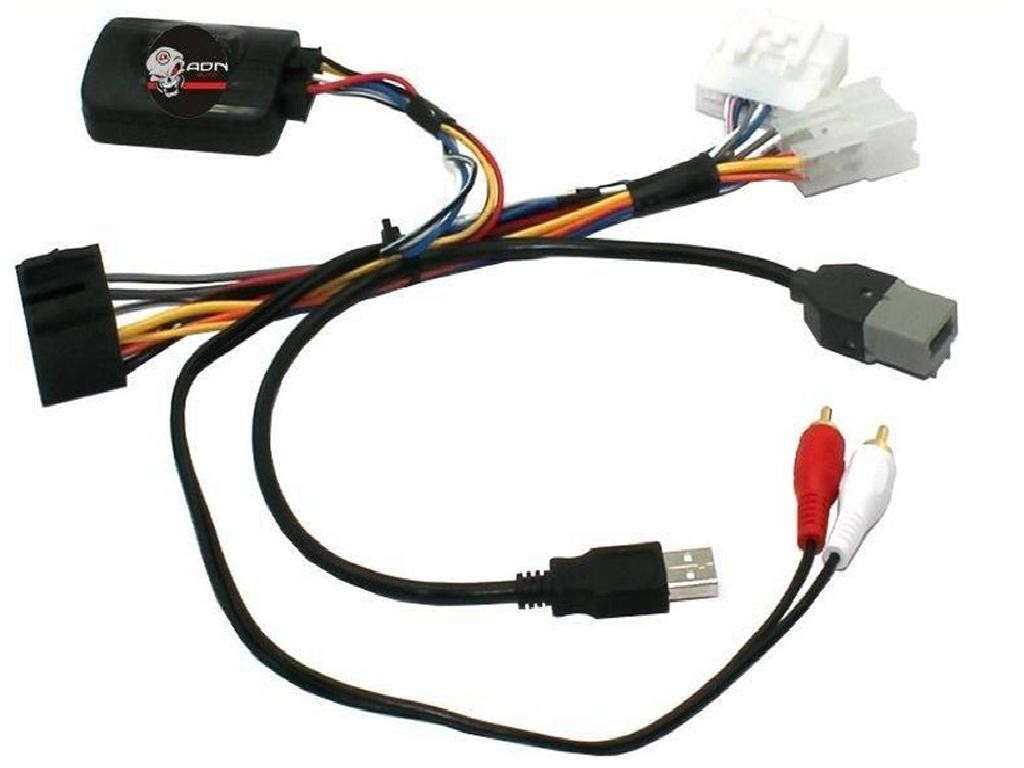 Interface commande au volant CT10CN Citroën C1 2014-2021 adaptateur faisceau