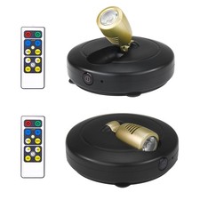 Wireless LED Spotlights, Battery Operated Picture Frame Lights, Stick on Puck...