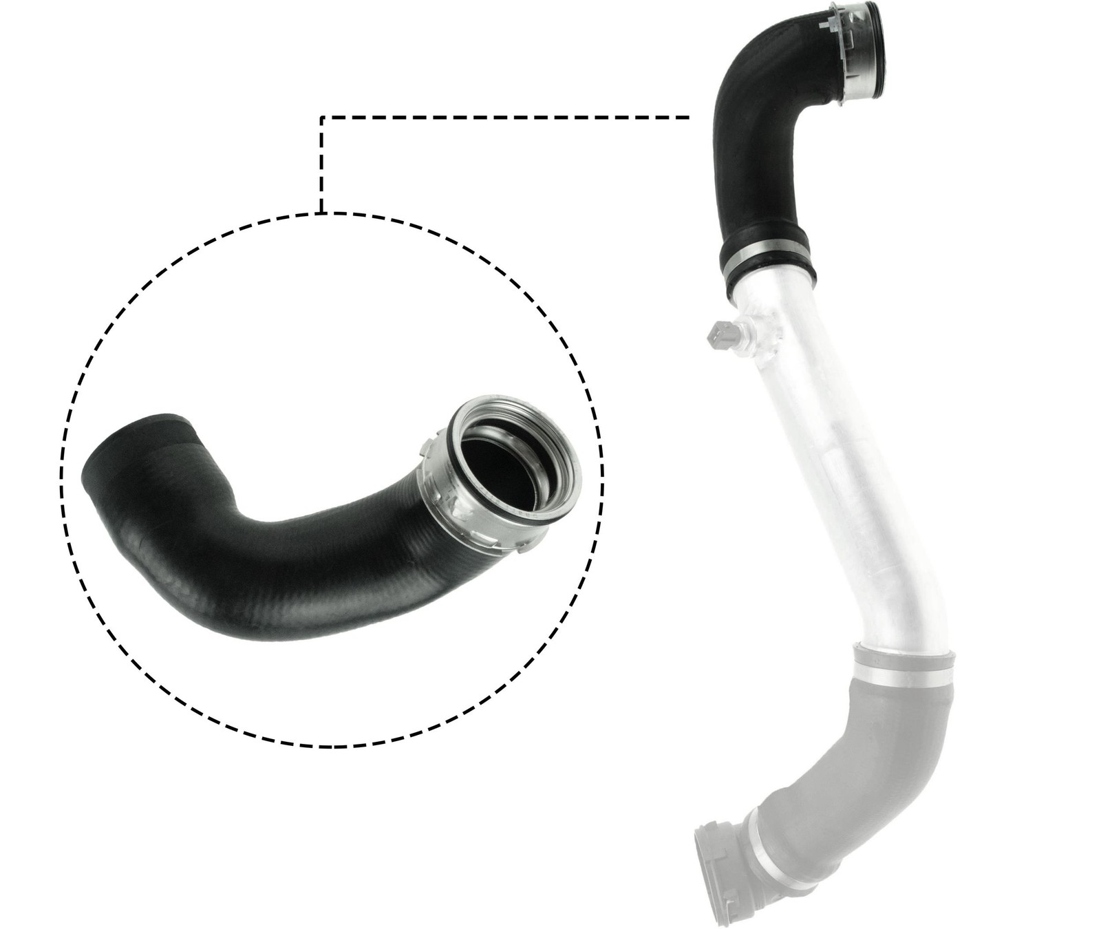 Gates Turbocharger Hose - 09-0713 - Fits BMW - Equivalent to OE Quality - Image 5