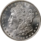 1882-CC Morgan Silver Dollar NGC MS65 Blast White Gem Strong Strike