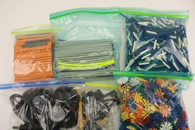 Mixed Lot of K'nex Knex Building Toy Parts Pieces 14 lbs Pounds