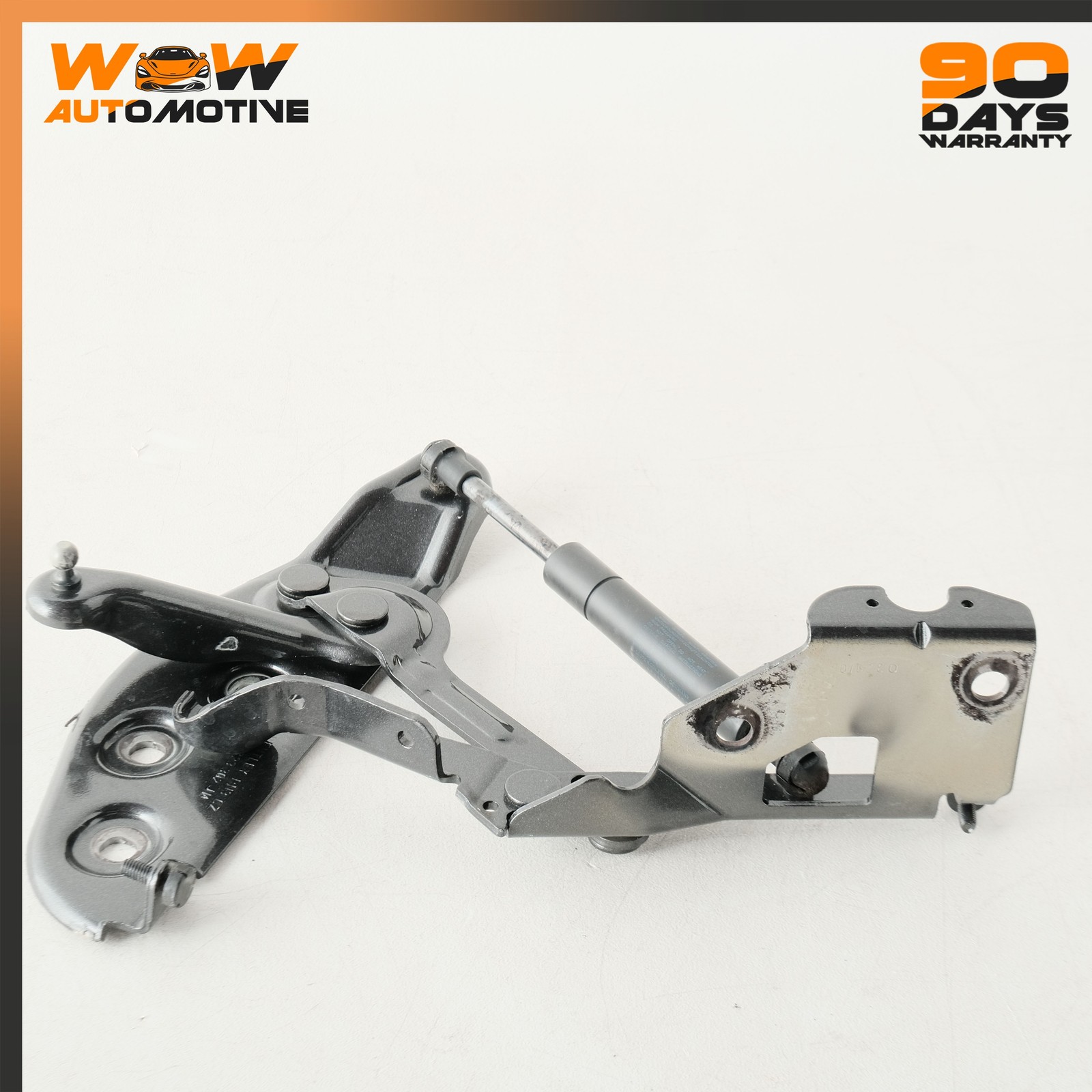 04-13 BENTLEY CONTINENTAL FLYING SPUR GTC RIGHT LEFT HOOD HINGE STRUT BLACK OEM