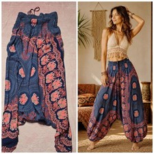 Bohemian Colorful Floral Hippie Festival Smoc...