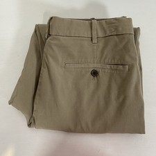 Uniqlo Mens Beige Chino Slim Stretch 7/8 Pants Size M /30 Good Worn JL122