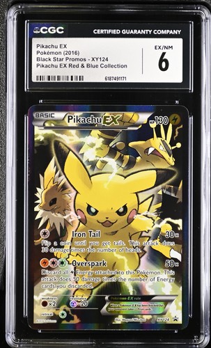 Pikachu-EX graded CGC 6 for sale on eBay
