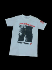 VINTAGE 1989 THE ROLLING STONES STICKY FINGERS SHIRT RARE SIZE LARGE