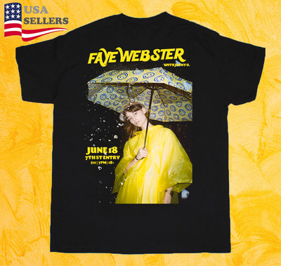 Faye Webster Tour Poster T-Shirt Indie Music Graphic Tee Unisex Shirt WA329