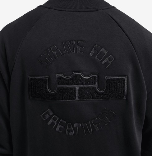 Nike Men's L LeBron Standard Issue Therma-FIT Jacket Black FZ1034-010 NWT $135 - Picture 2 of 16