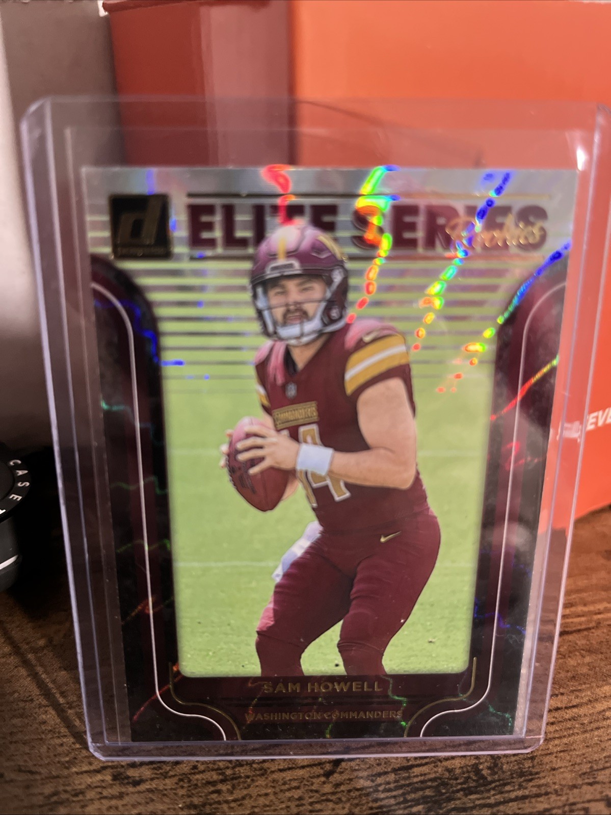 2022 Panini Donruss Elite Series Rookies Sam Howell #ESR-5 Commanders RC