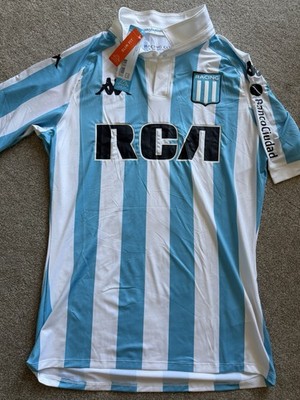 Racing Club Argentinien Fußball Kappa 2018 Heimtrikot Spielerversion Large neu