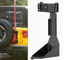 WeiSen Jack Holder Mount High Lift Jack Carrier For Jeep Wrangler JL 2018-2024
