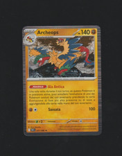 POKEMON TCG GCC FUOCO BIANCO CARD N. 051/086 ARCHEOPS RARA HOLO