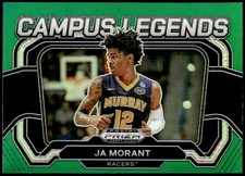 2024 Panini Prizm Draft Picks #10 Ja Morant Campus Legends Prizms Green E1