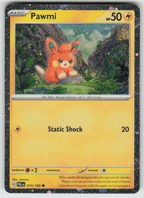 Pawmi (Cosmo Foil) 074/193 Holo Promo Miscellaneous Cards & Products Pokemon NM