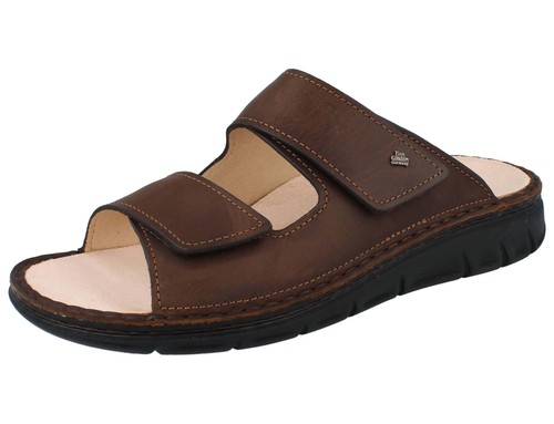 FINN COMFORT Rab Herren Pantolette braun gefettetes Nubukleder - Bild 1 von 7