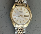 Seiko Men’s Watch day/date window 17 Jewels Gold Automatic 7009-8129