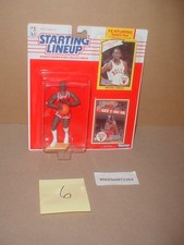 Vtg 1990 Kenner Starting Lineup NBA MICHAEL JORDAN sealed w/ ROOKIE CARD - #6