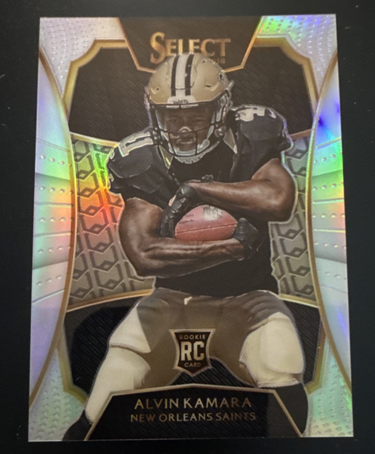 Panini 2016 Select Rookie Alvin Kamara #10 XRC Prizm Redemption Saints
