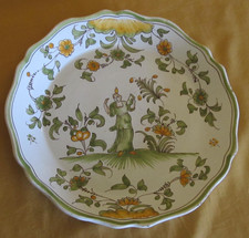 Assiette en faïence