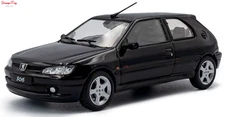 Solido Peugeot 306 S16 Noir Onyx 1994 1:43