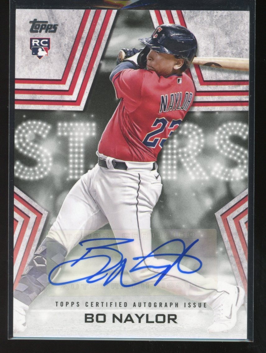 2023 Topps #BSA-BN Bo Naylor Baseball Stars Autographs (Series Two)