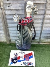 Full Right Handed Ladies CALLAWAY Golf Club Set,Cart/bag & Taylormade  Putter