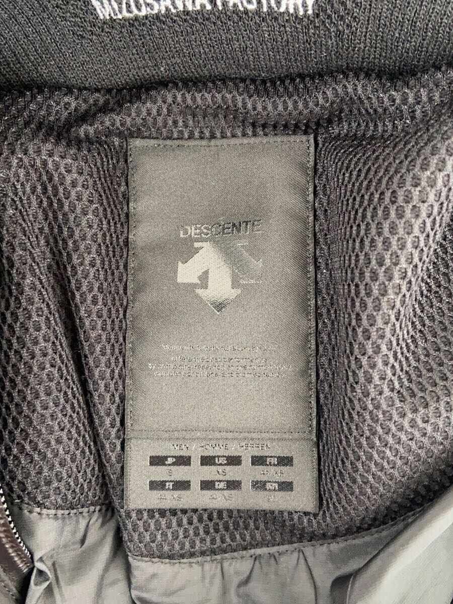 DESCENTE Black Plain Polyester Down Jacket S DAMU… - image 3