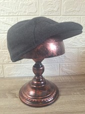 Failsworth Country Wool Blend Grey Men's Medium Flat Cap