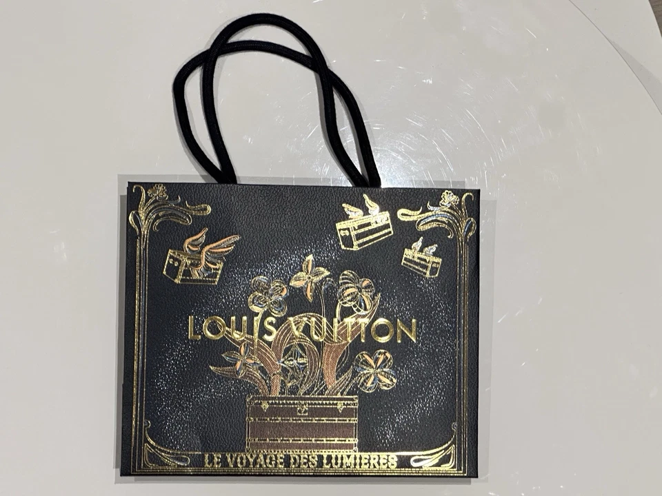 Louis Vuitton Christmas 2026 Limited Edition Packaging Box + Bag + Gold Tags New - Image 3 of 4