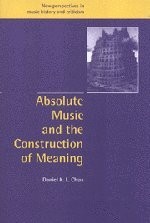ABSOLUTE MUSIC AND THE CONSTRUCTION OF MEANING (NEW By Daniel Chua - Hardcover
