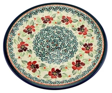 Polish Pottery Dinner Plate 10.75" from Zaklady Boleslawiec
