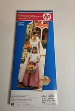 HP Premium Plus Photo Paper 20 High Gloss Sheets Size 4x12 - 11.5 Mil New Sealed