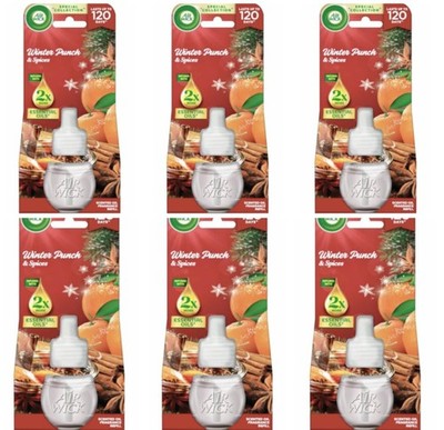 Air Wick Winter Punch Nachfüllpackung für elektrische Lufterfrischer 6x19ml